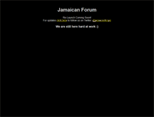 Tablet Screenshot of jamaicanforum.com